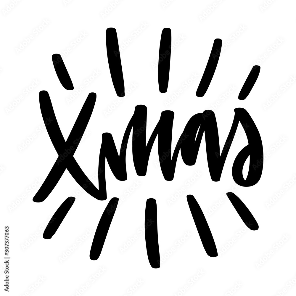Vector christmas quote Vector christmas quote