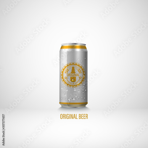 packaging de bière en vecteur
