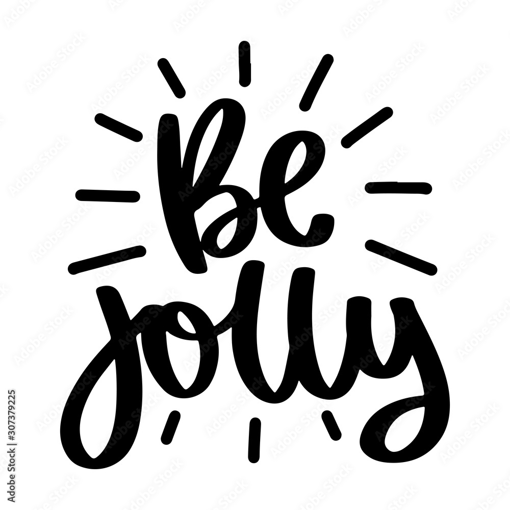 Obraz premium Vector christmas quote