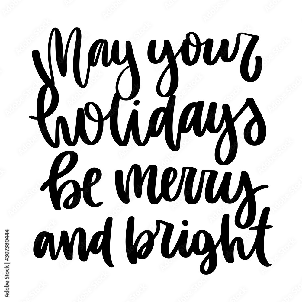 Vector christmas quote Vector christmas quote