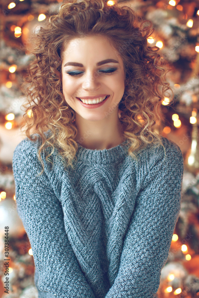 Woman emotions. Beautiful woman shows different emotions. Woman emotions. Beautiful woman shows different emotions.