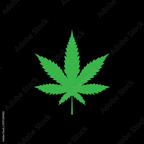 cannabis logo vector design