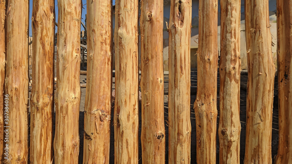 log wooden fence
log wooden fence
