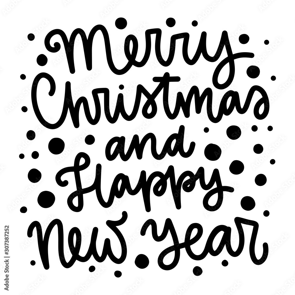 Vector christmas quote Vector christmas quote
