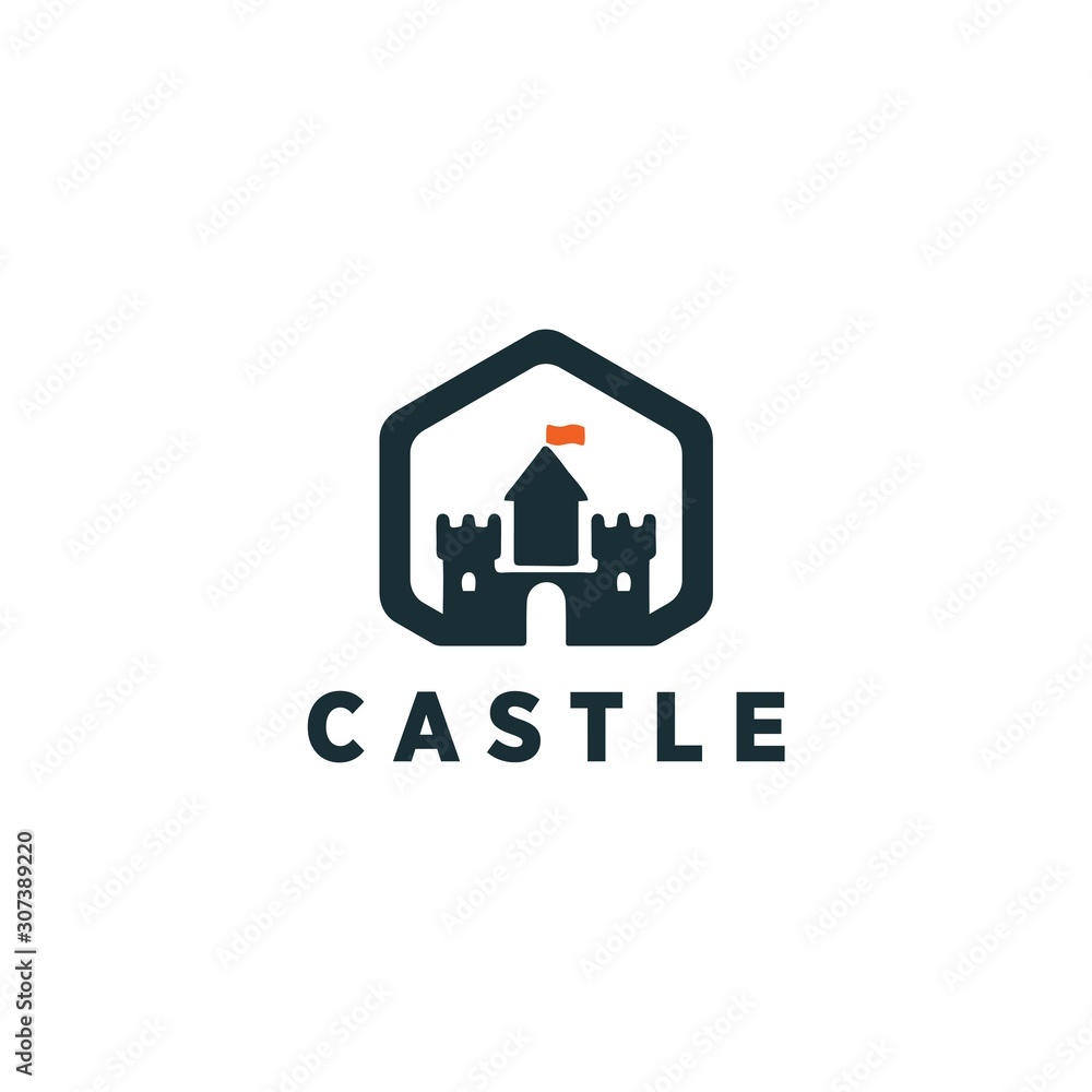 Castle Logo Simple and minimalist Castle Logo Simple and minimalist