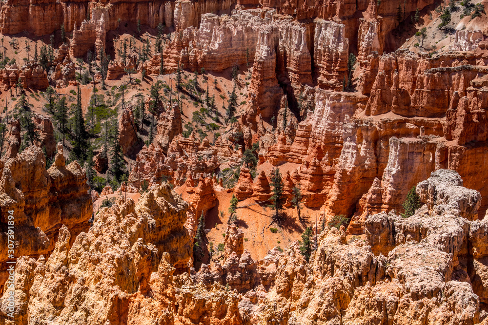 Overview on the Hoodoos in Bryce Canyon National Park Overview on the Hoodoos in Bryce Canyon National Park