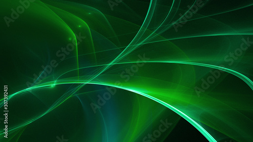 3D rendering abstract background in aqua menthe color