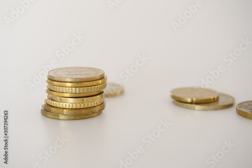 stack of coins