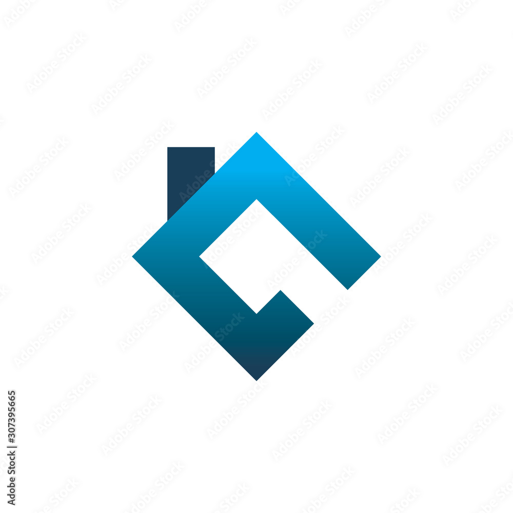 color diamond house logo design color diamond house logo design
