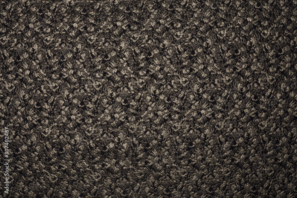 Fototapeta premium Closeup of gray fabric with textile texture background