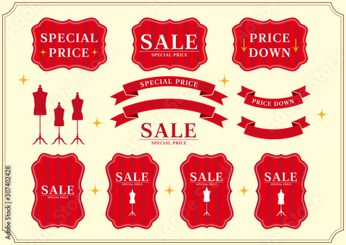 SALE_セール_SIGN_アイコン_イラスト_セット_赤__1