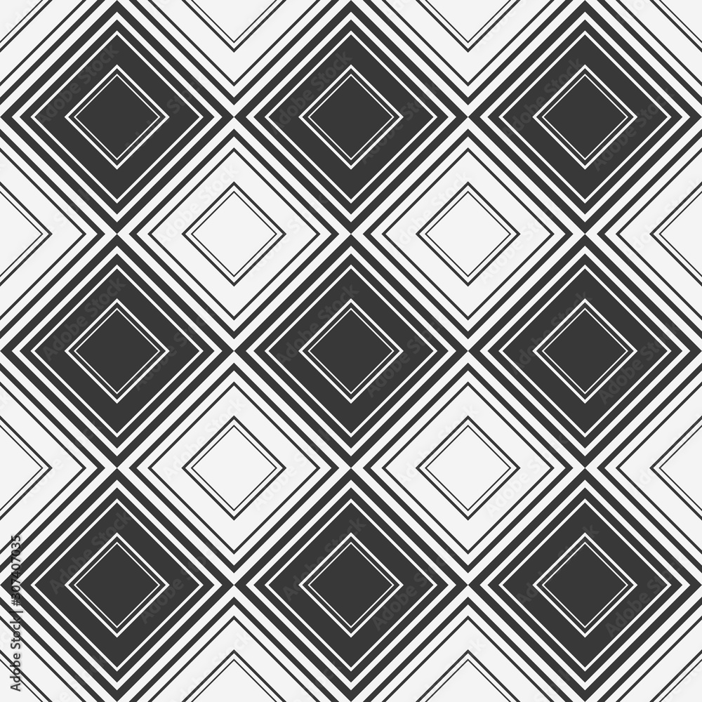 Seamless design texture. Black and white squares background template. Seamless design texture. Black and white squares background template.