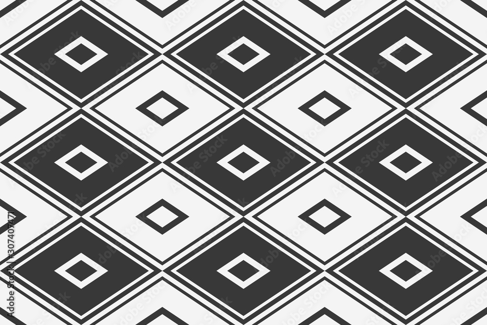 Seamless design texture. Black and white squares background template. Seamless design texture. Black and white squares background template.