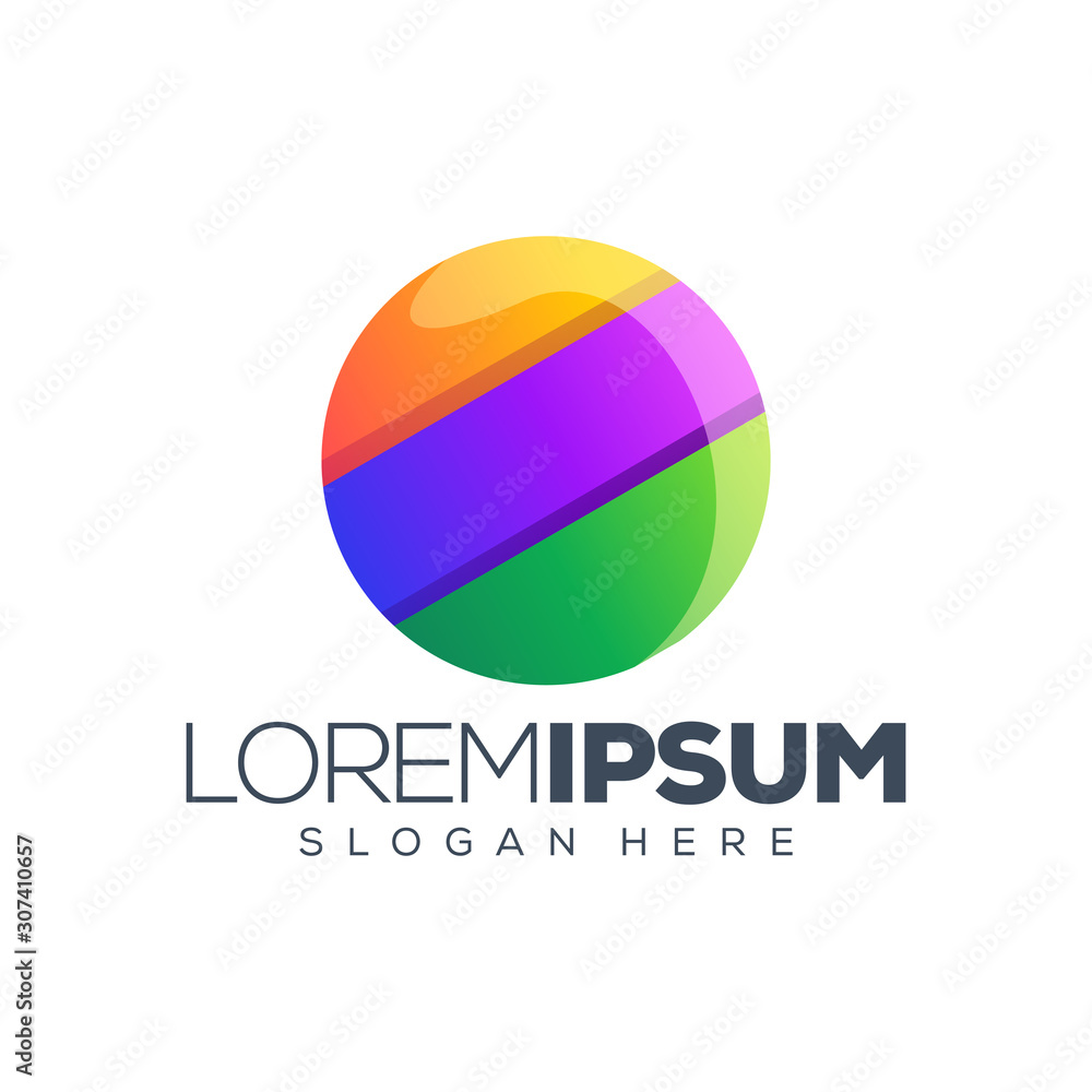 circle logo design vector illustration circle logo design vector illustration