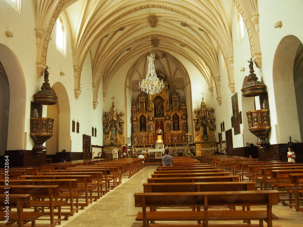 Fototapeta premium El Camino de Santiago or The Way of St.James, Journey from Larrasoana to Pamplona, French way, Spain カミーノデサンティアゴ 巡礼 フランス人の道 スペイン