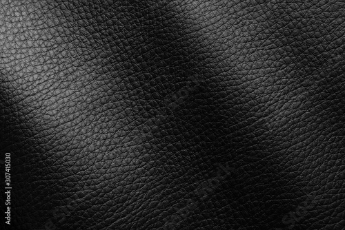 Wallpaper Mural Natural black luxury of cow skin leather texture surface for background.  Torontodigital.ca