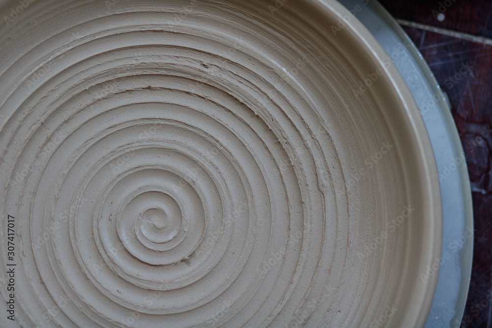 circle of pottery dishes circle of pottery dishes