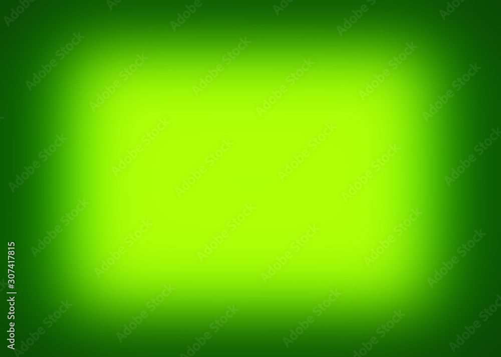 Green glowing frame background Green glowing frame background