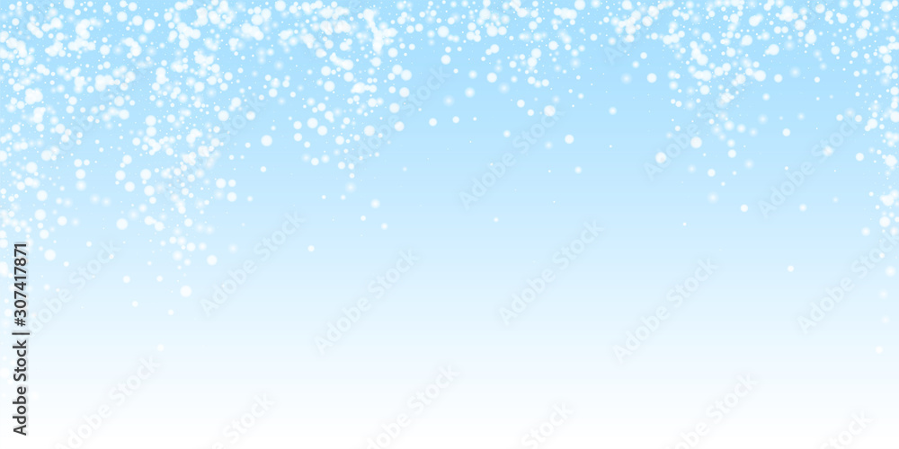 Beautiful falling snow Christmas background. Subtl Beautiful falling snow Christmas background. Subtl