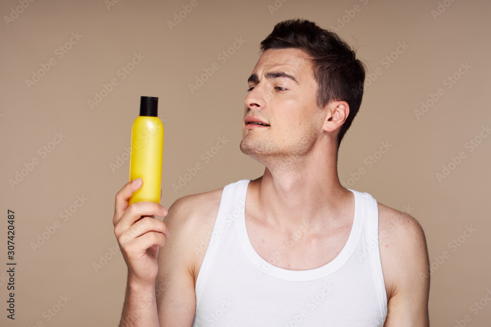 man with paint brush