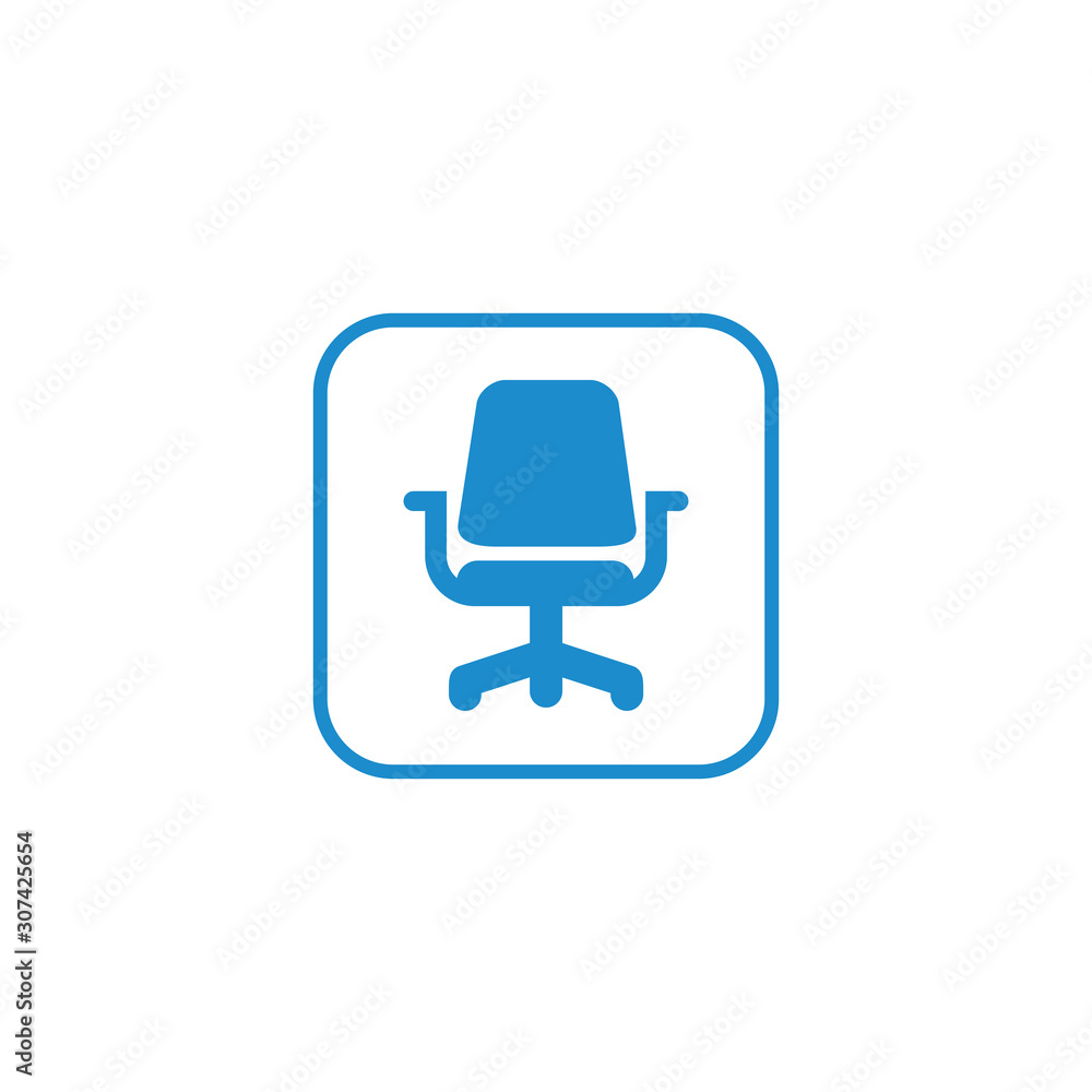 office chair icon vector design symbol office chair icon vector design symbol
