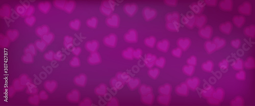 abstract background with hearts