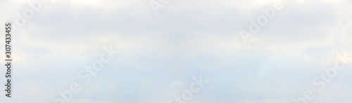 Cloudy sky pattern, fluffy clouds background. Dark rainy skyes texture, cloudscape view with moody weather  photo
