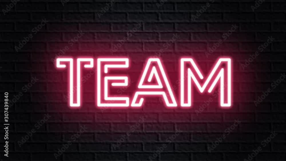 red neon video animation team red neon video animation team