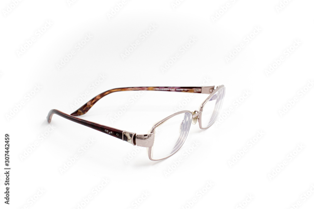 glasses isolated on white background glasses isolated on white background