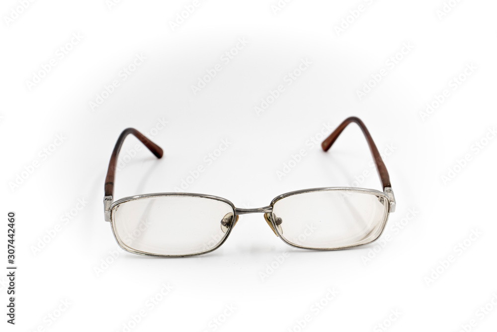 glasses isolated on white background glasses isolated on white background