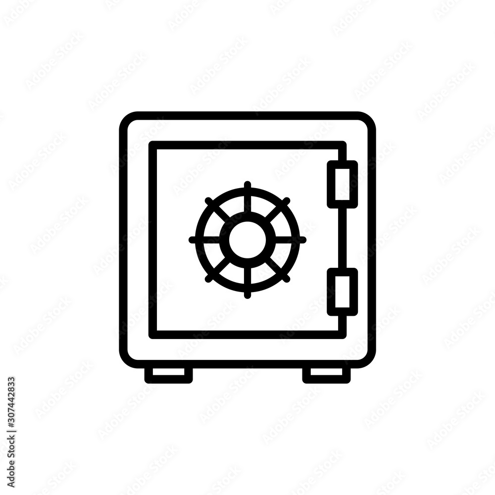 Locker Vector illustration. Seo & Web design element Line Icon. Locker Vector illustration. Seo & Web design element Line Icon.