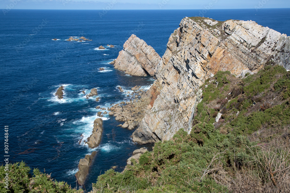 Cliff Face at Cabo Penas; Asturias