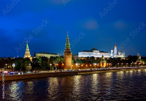 kremlin and river in moscow