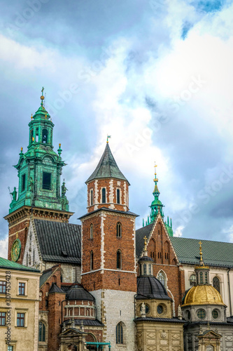 Wawel Royal Castle in Krakow, Poland