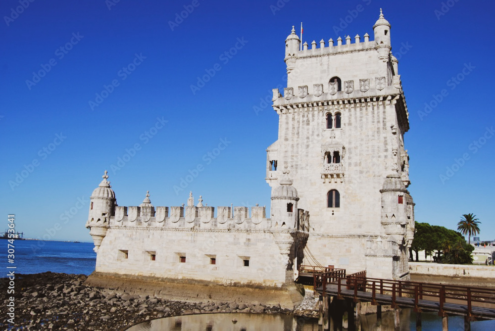 tower of belem in lisbon portugal