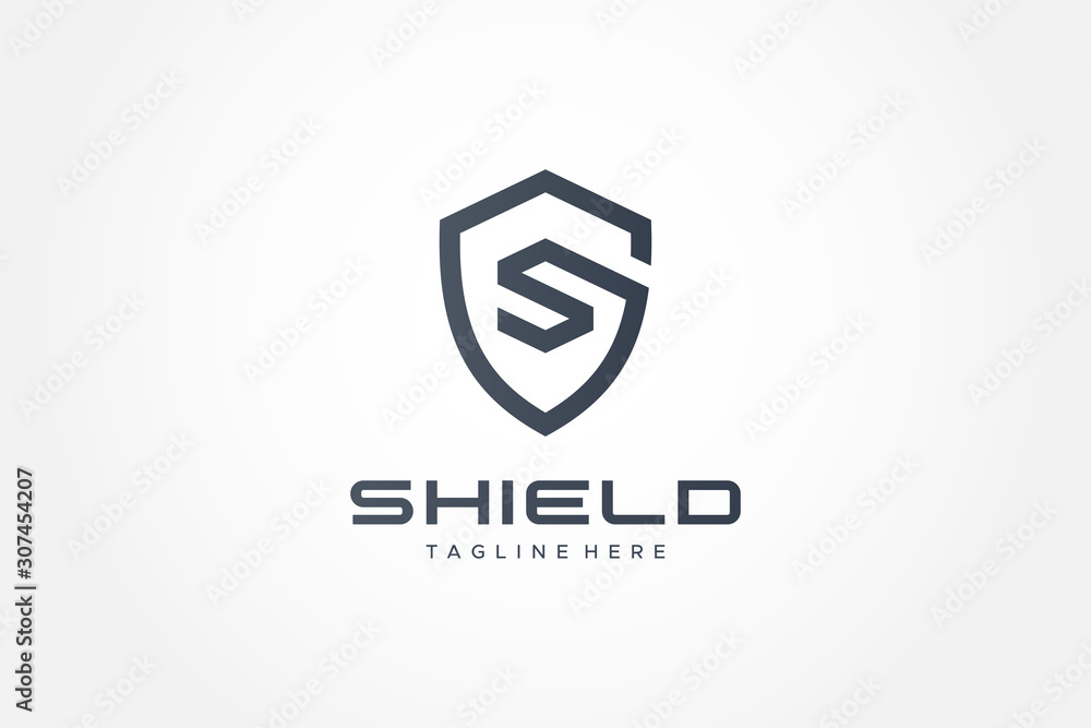 Shield Logo Vector Letter S Protection Security Logo Design Template Element Shield Logo Vector Letter S Protection Security Logo Design Template Element