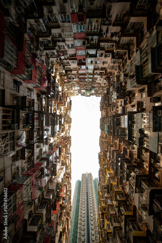 Yik Cheong building, known as monster building located in Quarry Bay photo