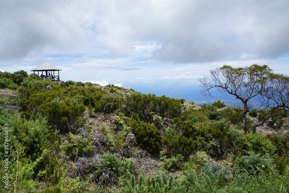 la réunion nationalpark cirque de mafate in frankreich