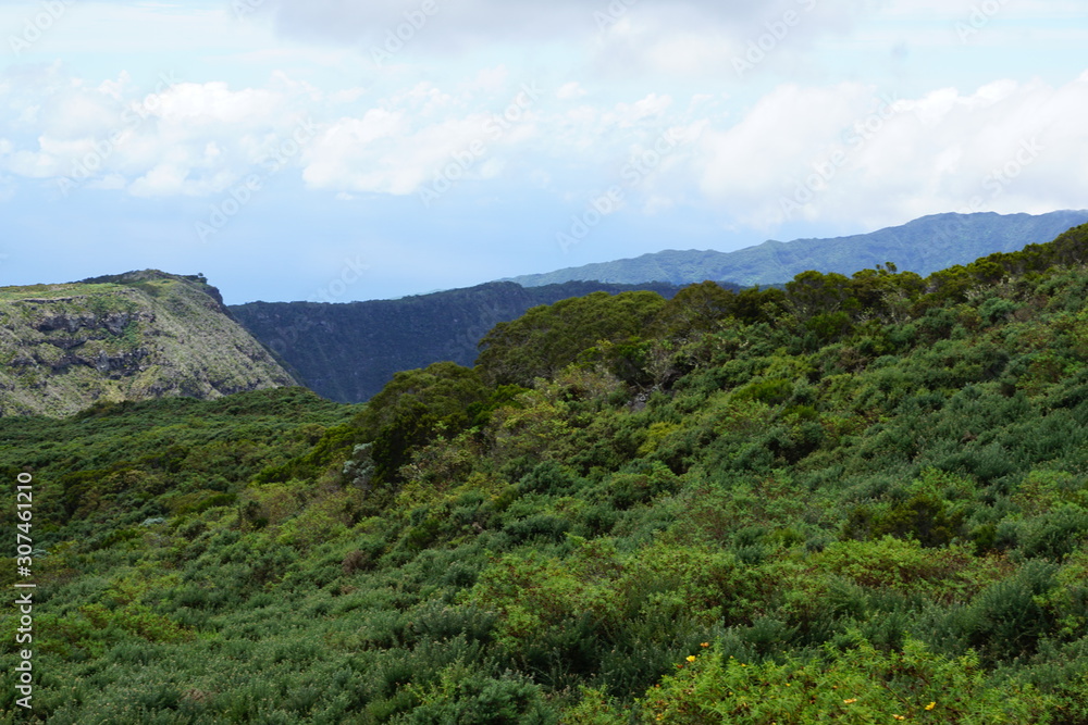 la réunion nationalpark cirque de mafate in frankreich