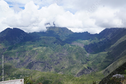 la réunion nationalpark cirque de mafate in frankreich