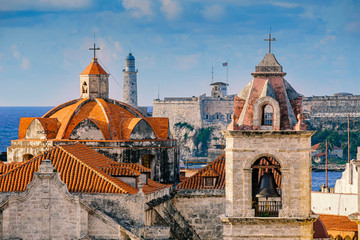 Keuken achterwand Havana Bovenaanzicht kathedraal van Havana  © mezzotint_fotolia