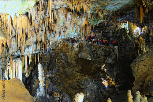 Εκτύπωση καμβά Amazing landscape view of Postojna Cave