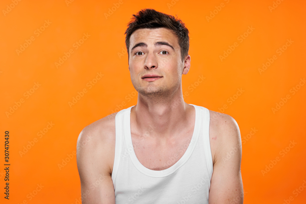 portrait of young man portrait of young man