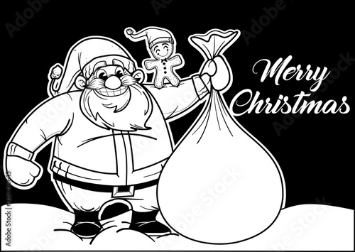 santa claus en navidad