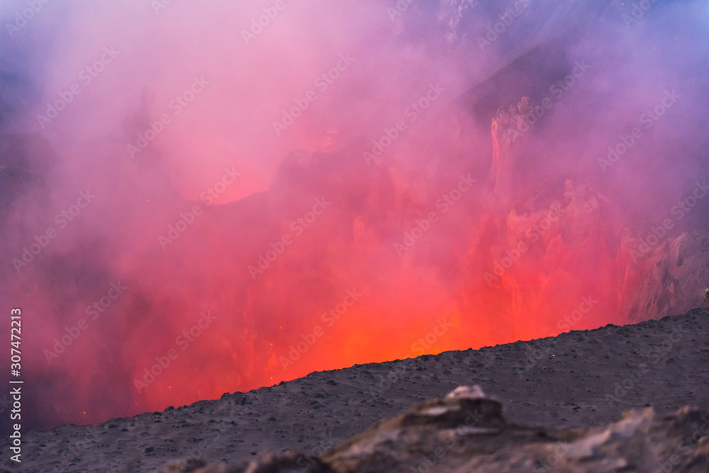 Volcano Yasur Eruption, Tanna Island, Vanuatu.