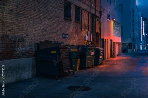 Fototapeta samoprzylepna ulica w nocy