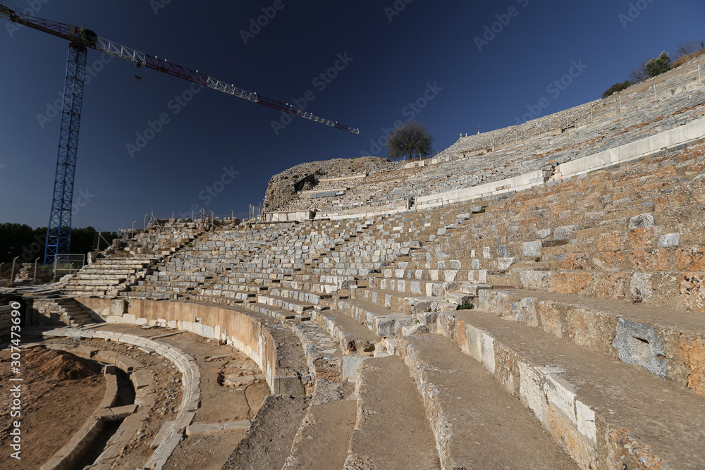 Grand Theater of Ephesus Ancient City, Izmir, Turkey