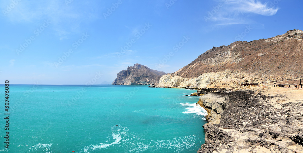 Fototapeta premium Sultanate of Oman, Mughsayl, Marneef cave