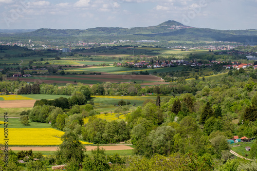 Blick zum Hohenstaufen
