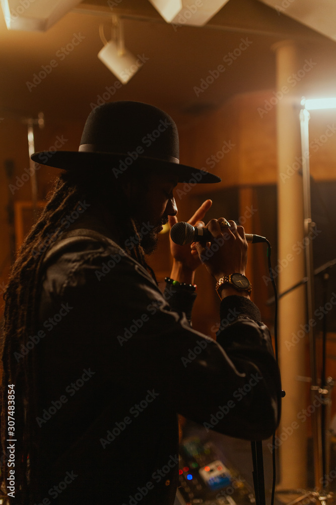 In the studio In the studio